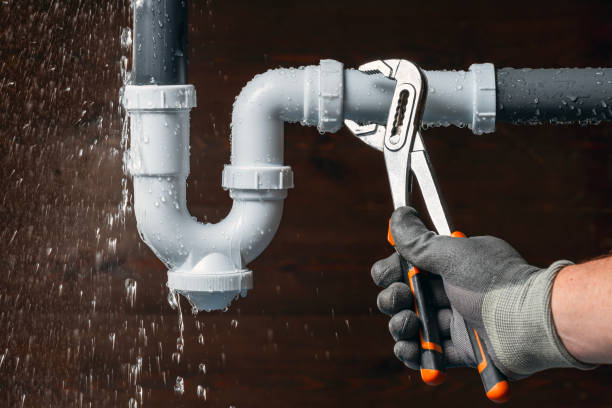 Professional Drain Cleaning technician working in Harper, KS